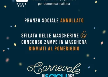 Carnevale Scicli, allerta meteo per maltempo: modifiche al programma
