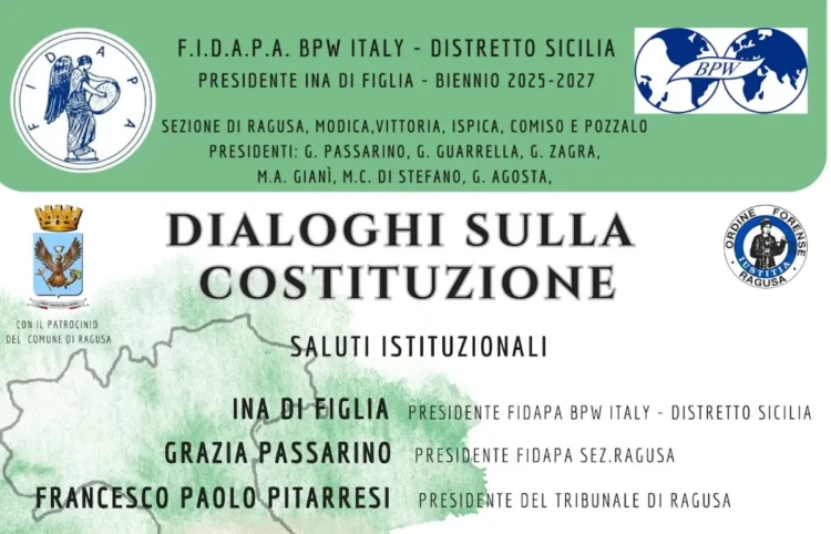 Ragusa: Dialoghi sulla Costituzione