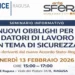 Sicurezza sul lavoro Ragusa, nuovi obblighi per i datori di lavoro: seminario informativo