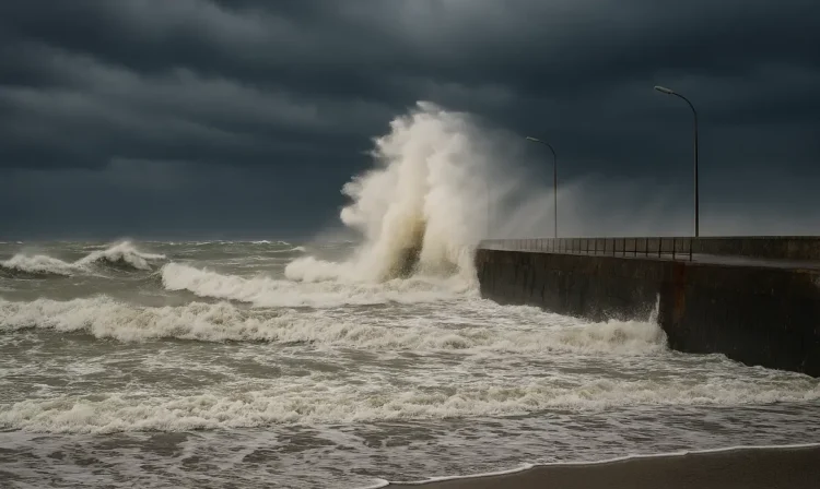 Maltempo Sicilia: tempesta atlantica in arrivo con venti a 120 km/h e onde fino a 7 metri