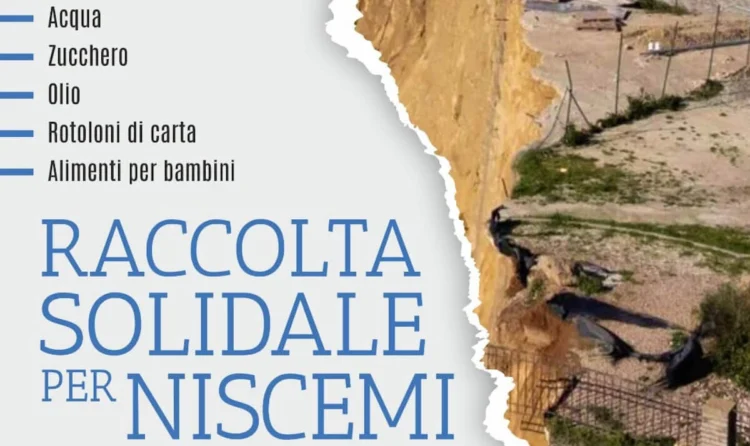 Modica si mobilita per Niscemi: al via la raccolta solidale della Protezione Civile