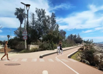 Lavori pista ciclabile Marina di Modica - Maganuco