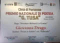 Scicli, pioggia di premi letterari per la poetessa Giovanna Drago