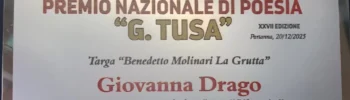 Scicli, pioggia di premi letterari per la poetessa Giovanna Drago