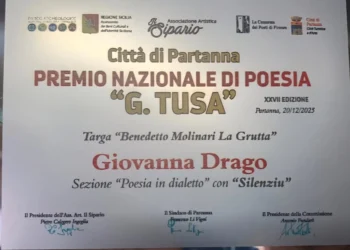 Scicli, pioggia di premi letterari per la poetessa Giovanna Drago