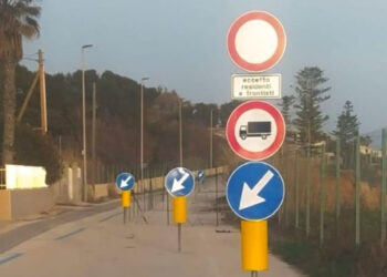 Ciclone Harry Santa Croce Camerina, smottamento su costone: ordinanza per divieto di transito