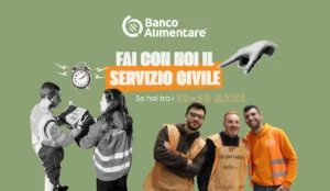 Ragazzi impegnati nel progetto di Servizio Civile presso il Banco Alimentare