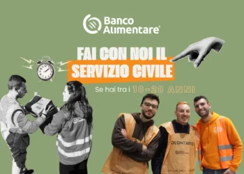Ragazzi impegnati nel progetto di Servizio Civile presso il Banco Alimentare
