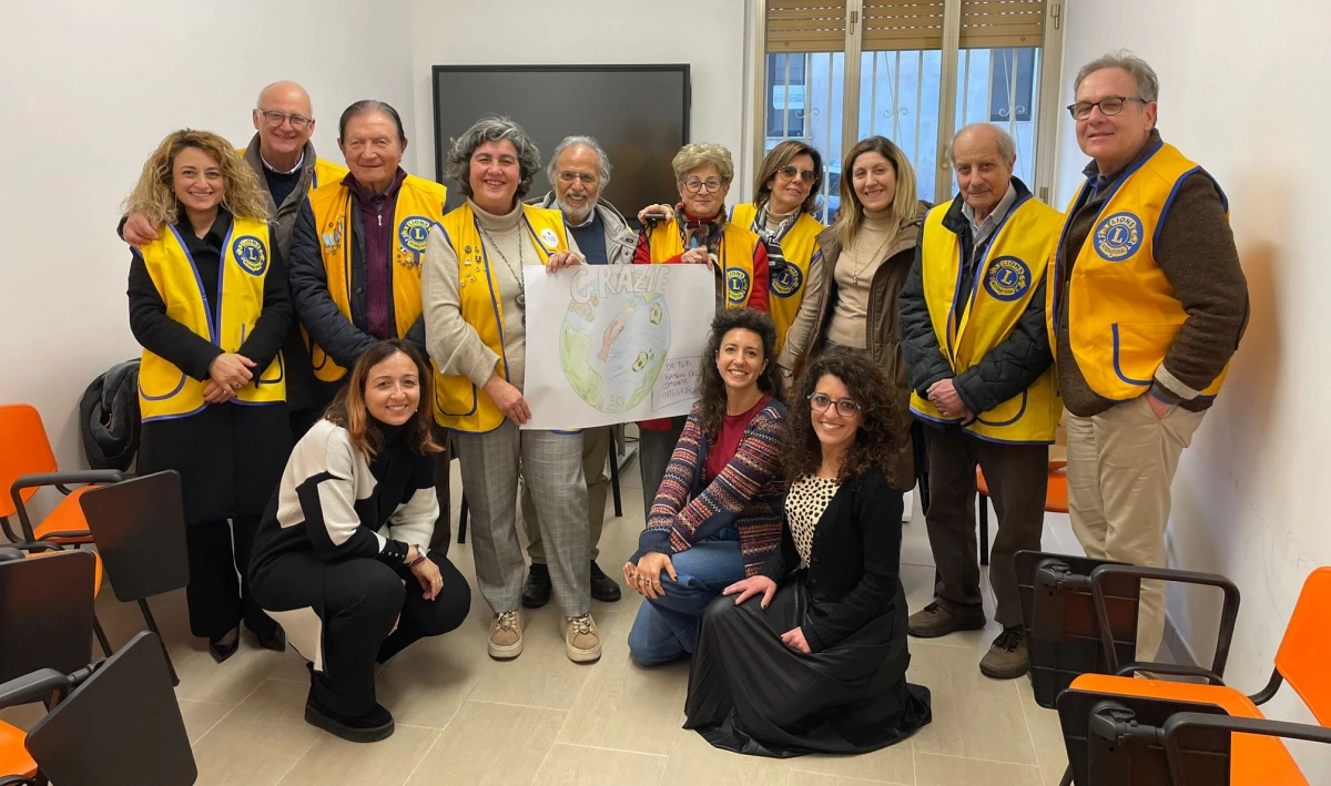 Il Lions Club Ragusa Host in visita al centro antiviolenza