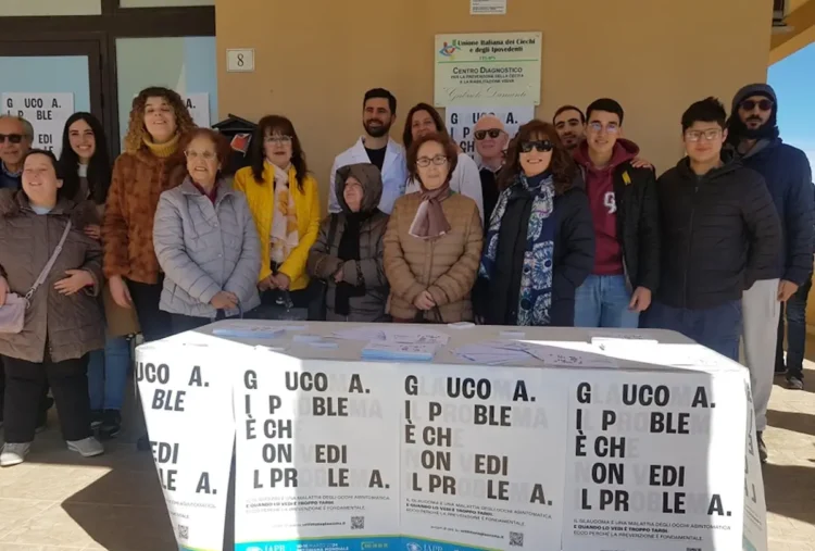 Uici Ragusa, campagna informativa per la settimana del glaucoma