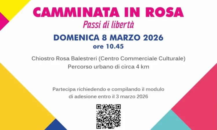 Ragusa: Camminata in Rosa per l’8 marzo