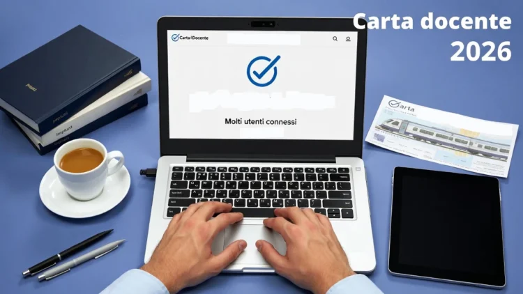 Carta docente 2026 piattaforma in tilt bonus 383 euro insegnanti