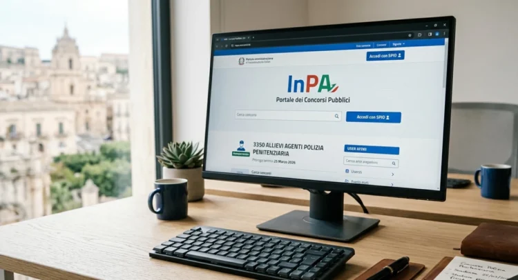 Portale online per la Polizia Penitenziaria: concorso 3.350 posti.