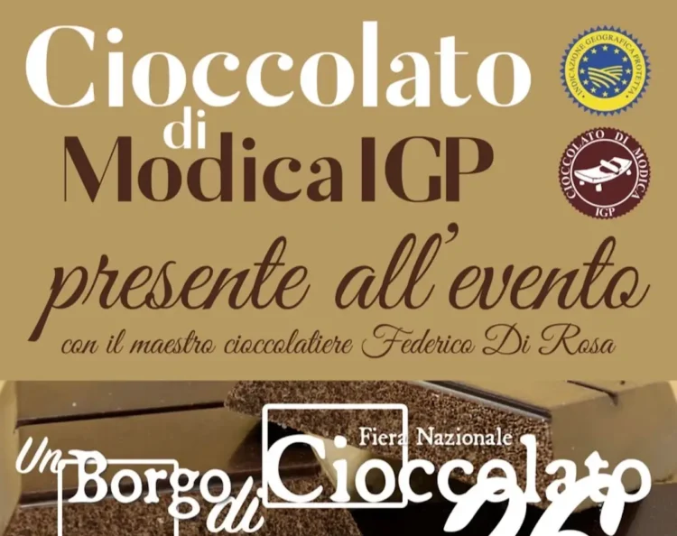 Modica, il cioccolato Igp a Borgo San Dalmazzo in Piemonte