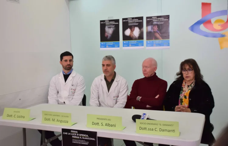 Settimana mondiale del glaucoma, ieri la campagna informativa Uici di Ragusa