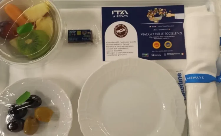 Il Cioccolato di Modica Igp a bordo dei voli Ita Airways