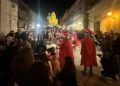 Rappresentazione della Via Crucis Vivente tra i vicoli di Ragusa Ibla