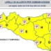 Maltempo Sicilia, Allerta meteo Gialla: tornano piogge e temporali