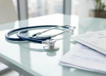 Uno stetoscopio e una cartella clinica per i Bandi ASP Ragusa.