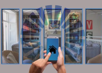 Dispositivo per il bonus domotica installato in una casa moderna