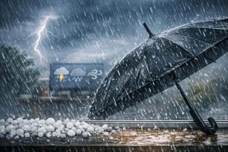 ciclone mediterraneo in Sicilia con forti perturbazioni e venti ciclonici.