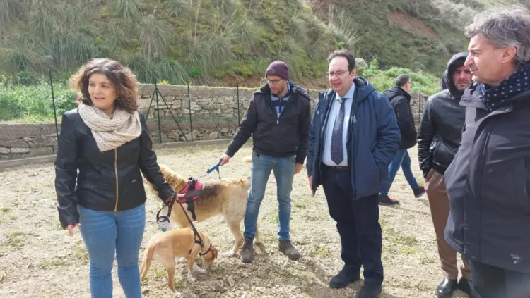 Gangi, inaugurata nuova area sgambamento cani e area ristoro