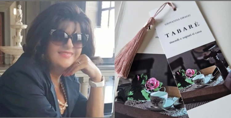 La poetessa Giovanna Drago e il li libro di poesie Tabarè
