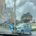 Incidente in corso Sandro Pertini a Modica auto contro un palo della luce
