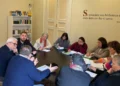 Incontro operativo sul Servizio Civile Universale a Modica tra assessori e tecnici presso la biblioteca comunale.