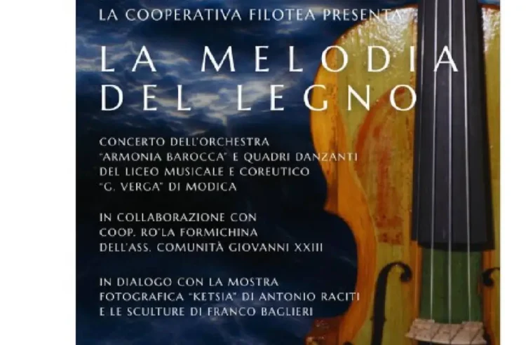 La melodia del legno a Ragusa: gli strumenti del mare suonano per la speranza