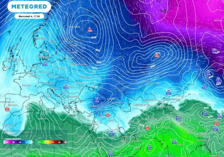 Vortice polare: il gigante freddo che influenza il meteo: possibili ondate di freddo o clima anomalo