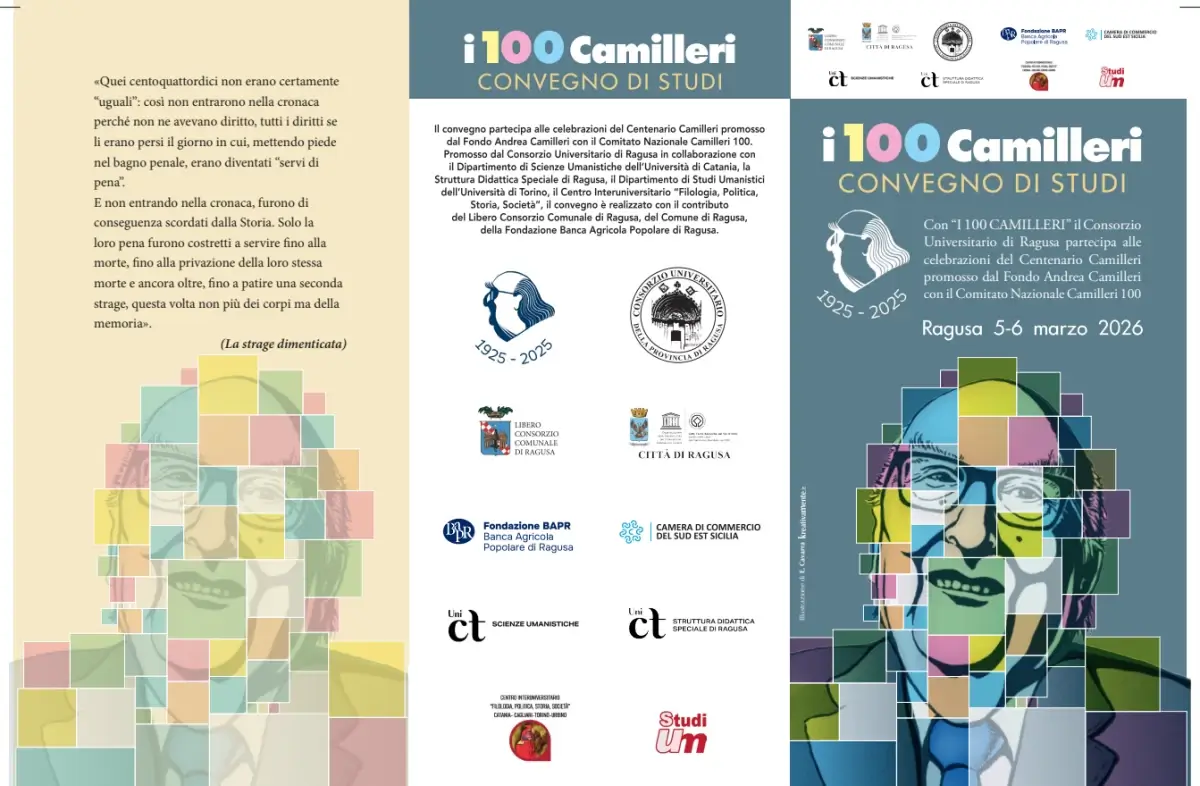 Ragusa: i 100 Camilleri