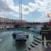 Recupero di un'auto precipitata nel Porto Piccolo di Siracusa