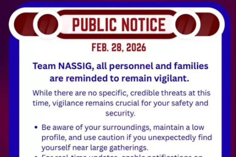 Sigonella, avviso sui social: Non cambia allerta nella base Usa