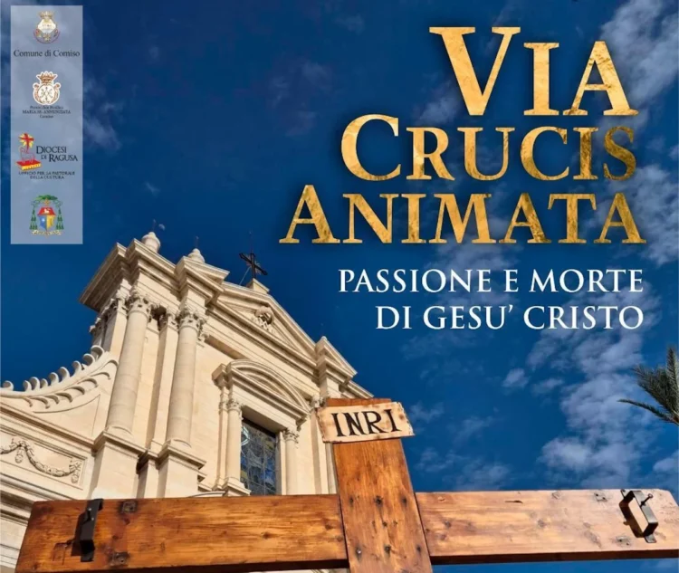 Rappresentazione della Via Crucis animata a Comiso