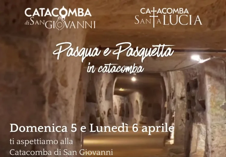 Pasqua e Pasquetta in Catacomba a Siracusa