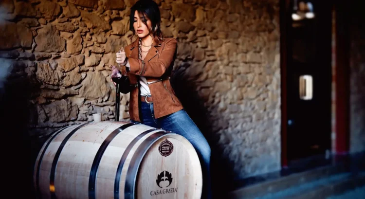 Miryam Brunetti di Casa Grazia presenta i vini di Gela a Londra