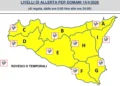 Maltempo Sicilia allerta meteo gialla della protezione Civile