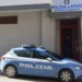 Auto della Polizia di Stato in intervento a Modica per l'arresto di un giovane