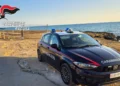 Pattuglia dei Carabinieri di Scoglitti impegnata in un controllo dopo un'aggressione.