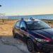 Pattuglia dei Carabinieri di Scoglitti impegnata in un controllo dopo un'aggressione.