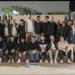 I giocatori e lo staff dell'Avimec Modica durante la cena di fine stagione 2024–25 a Modica