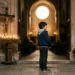 Ingresso del Santuario di Padre Pio a San Giovanni Rotondo, meta del pellegrinaggio della famiglia ragusana con il bambino autistico.