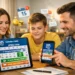 Calendario digitale con le date di pagamento assegno unico aprile 2026 e scadenze Inps.