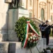 Cerimonia solenne per il 25 aprile a Ragusa presso il monumento ai caduti con bandiere tricolori