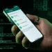 Schermata dello smartphone che mostra la sezione dispositivi collegati di WhatsApp per la sicurezza