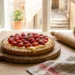 Crostata di fragole fresca con crema pasticcera e frolla senza riposo