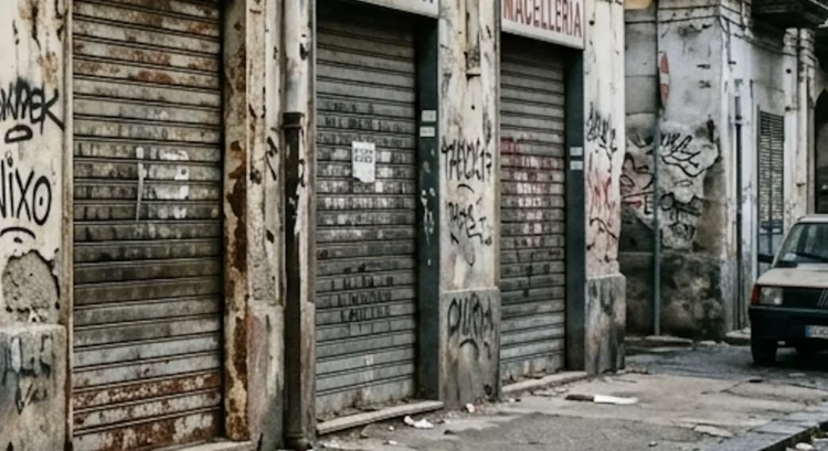 Centro storico di Modica con locali commerciali curati