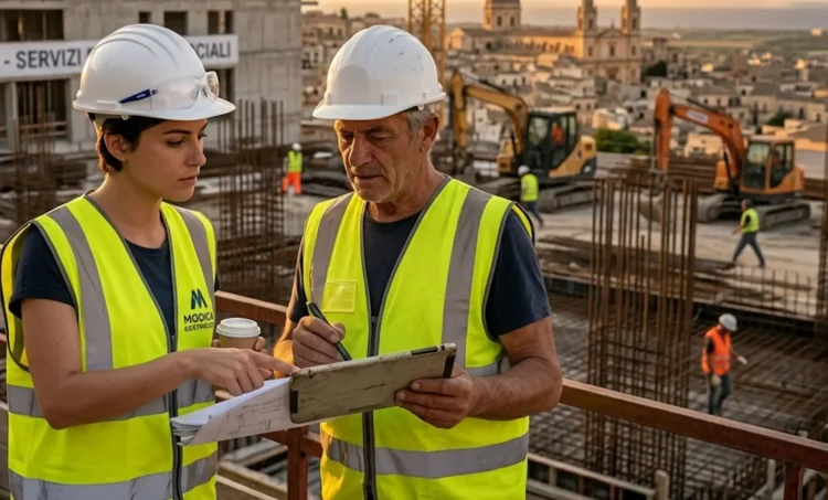 Una giovane donna lavoratrice in un ambiente professionale moderno