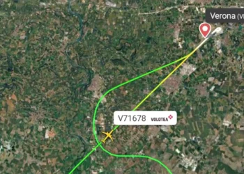 Aereo di linea costretto al rientro d'emergenza sulla pista dell'aeroporto di Verona